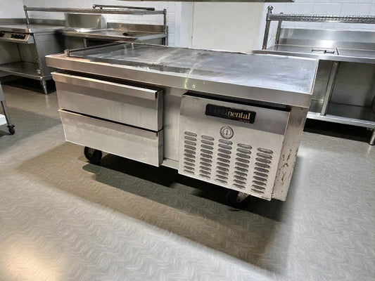 Premium Condition – Continental Refrigerator D36GN 36” Commercial Refrigerated Chef Base – 115V – NSF – Fully Tested & Operational!