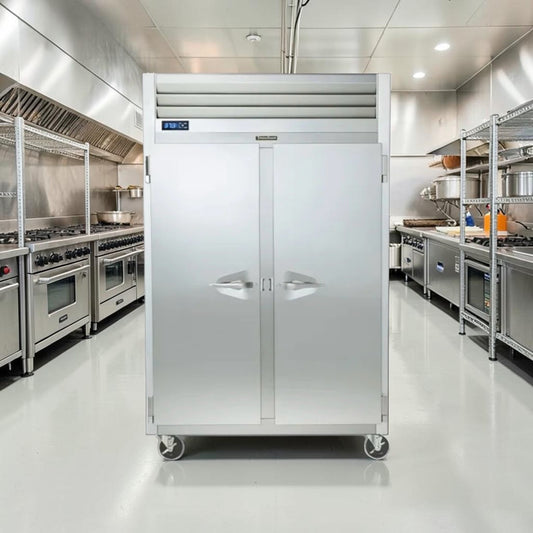 Excellent Condition – Traulsen G20010 – 52.13" Two-Section Commercial Reach-In Refrigerator – 46 Cu. Ft. – Two Solid Doors – 115V – Fully Tested & Operational!