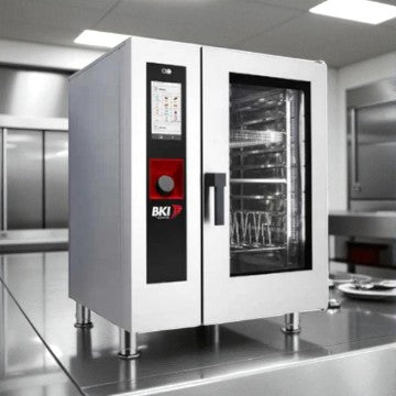 Premium Condition – BKI ETE102R – Commercial Electric Combi Oven (Boilerless) – 208V / 3 Phase – UL & ETL Listed – Fully Tested & Operational!