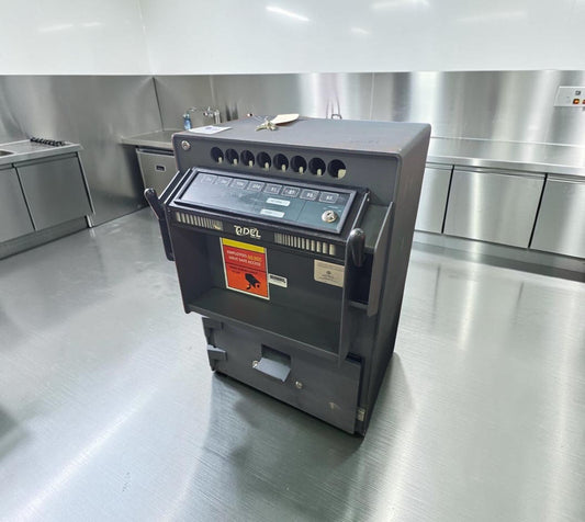 Prime Condition – Tidel TACC IIa – Commercial Timed-Access Cash Dispensing Safe – 88-Tube Capacity – Dual Drop Chutes – Fully Tested & Operational!