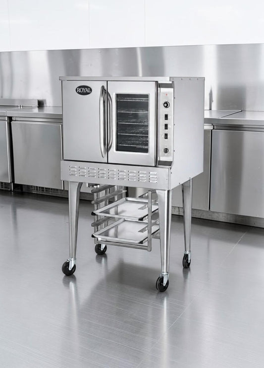 First-Class Condition – Royal Range RCOS-1 – Single Full Size Natural Gas Convection Oven – 70,000 BTU – 120V – UL / NSF Listed – Fully Tested & Operational!