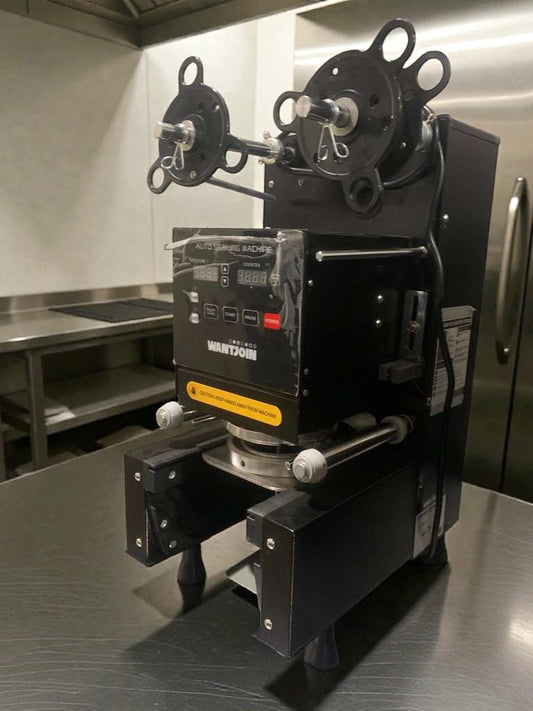 Premium Condition – WantJoin WZ-95B Automatic Cup Sealing Machine – 110–120V – Fully Tested & Working!