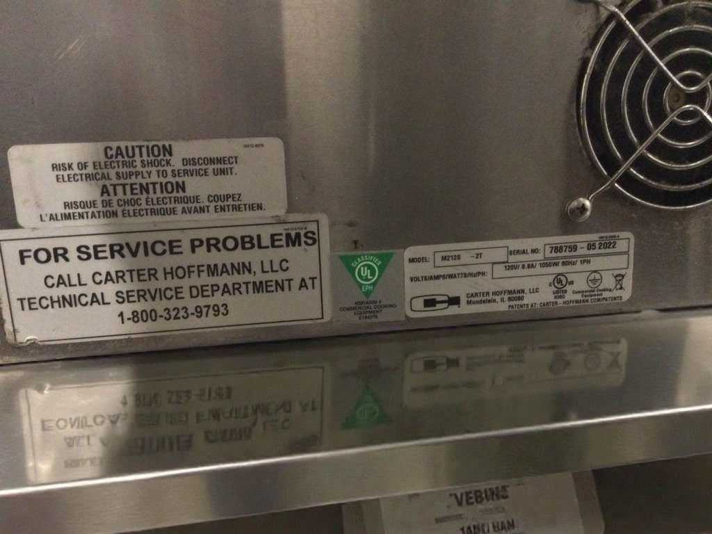 Exceptional Condition – Carter-Hoffmann H2125-2T – Commercial Hot Holding Drawer Cabinet – 120V / Single Phase – Fully Tested & Working!