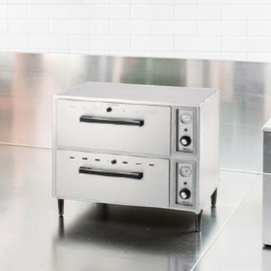 Exceptional Condition – Merco Savory HFS-2B – Commercial 2-Drawer Electric Food Warmer / Holding Cabinet – 120V – NSF & UL Listed - Fully Tested & Operational!