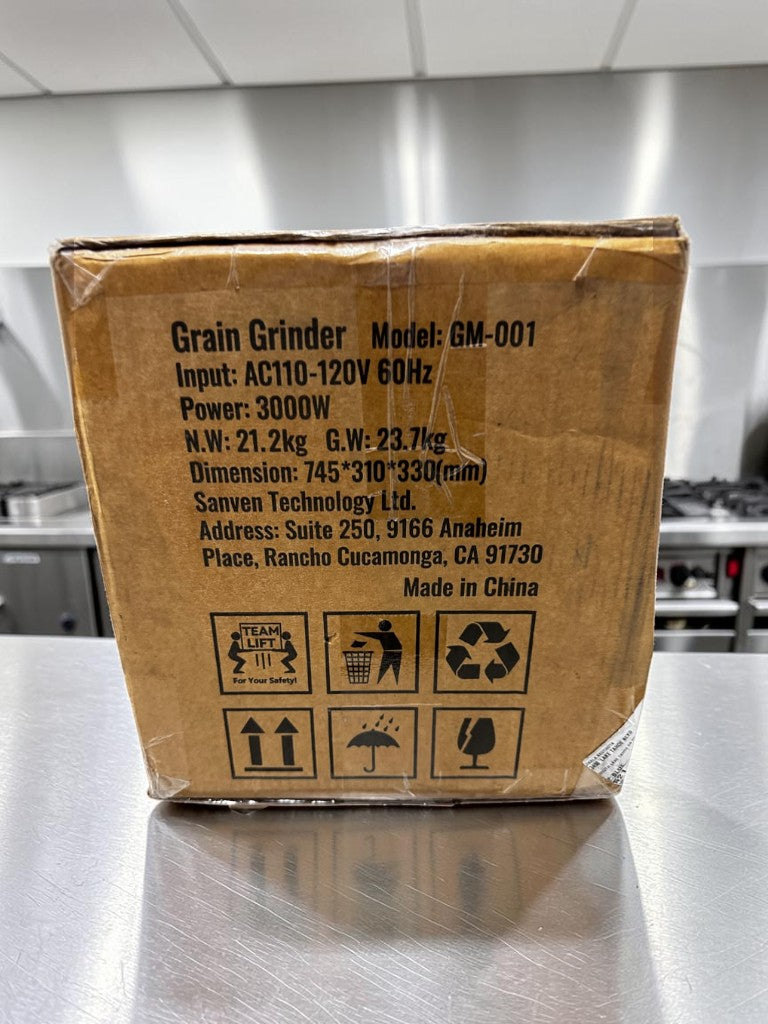 Brand New Condition – VEVOR GM-001 – 3000W Electric Grain Mill Grinder – Commercial Corn & Spice Grinder with Funnel – 110–120V – New in Box!