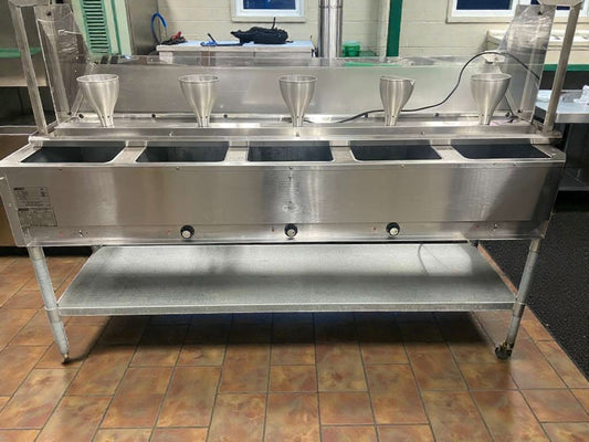 Immaculate Condition – Eagle Group Electric Steam Table with Sneeze Guard -240V / Single Phase -Fully Tested & Working!