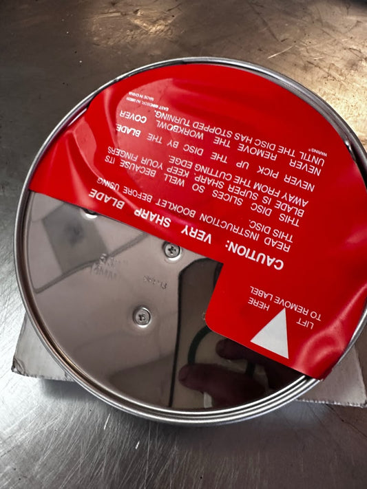 Pristine Condition – Waring BFP13 5/32” Slicing Plate Complete /F – 4mm Commercial Food Processor Disc – New – Ready for Use!
