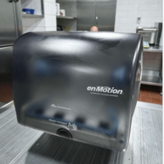 Top-Tier Condition – Georgia-Pacific enMotion 59462A – Automated Touchless Paper Towel Dispenser – Quantity 2 – Black / Smoke – Fully Inspected & Ready for Use!