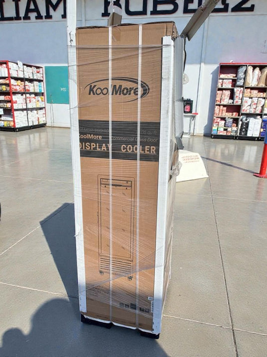 Brand New – KoolMore Commercial Glass Door Display Refrigerator (Scratch & Dent)