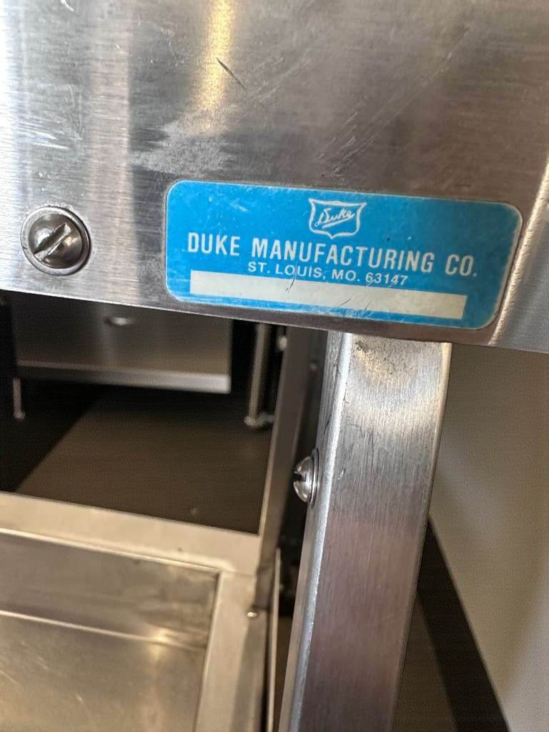 High-Grade Condition – Duke Aerotot Mobile Cold Food Serving Station – Stainless Steel – Fully Tested & Operational!