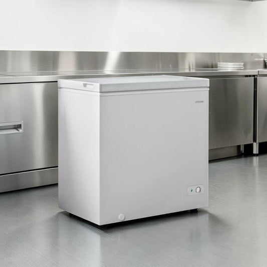 Well-Maintained Condition – Vissani MDCF7WH – 7.0 Cu. Ft. Manual Defrost Chest Freezer – White – UL Listed - Fully Tested & Operational!
