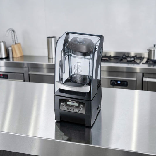 Top-Tier Condition – Vitamix The Quiet One – Commercial Countertop Drink Blender – 34 Programs – Sound Enclosure – 120V – Fully Tested & Operational!