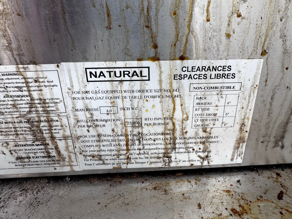 Outstanding Condition – Cooler Depot PO31 – 36" Commercial Natural Gas Pizza Deck Oven – Dual Hearth Decks – 25,000 BTU – 120°F–650°F – NSF Certified – Fully Tested & Operational!
