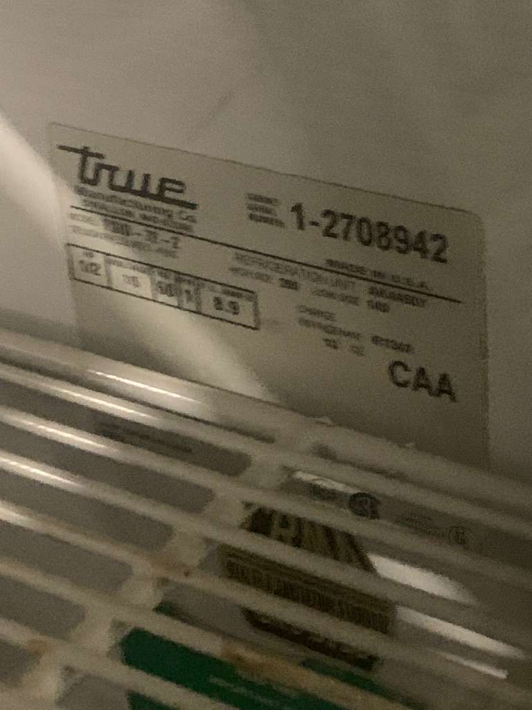 Exceptional Condition – True Glass Door Refrigerated Display Merchandiser – 115V / Single Phase – Fully Tested & Working!