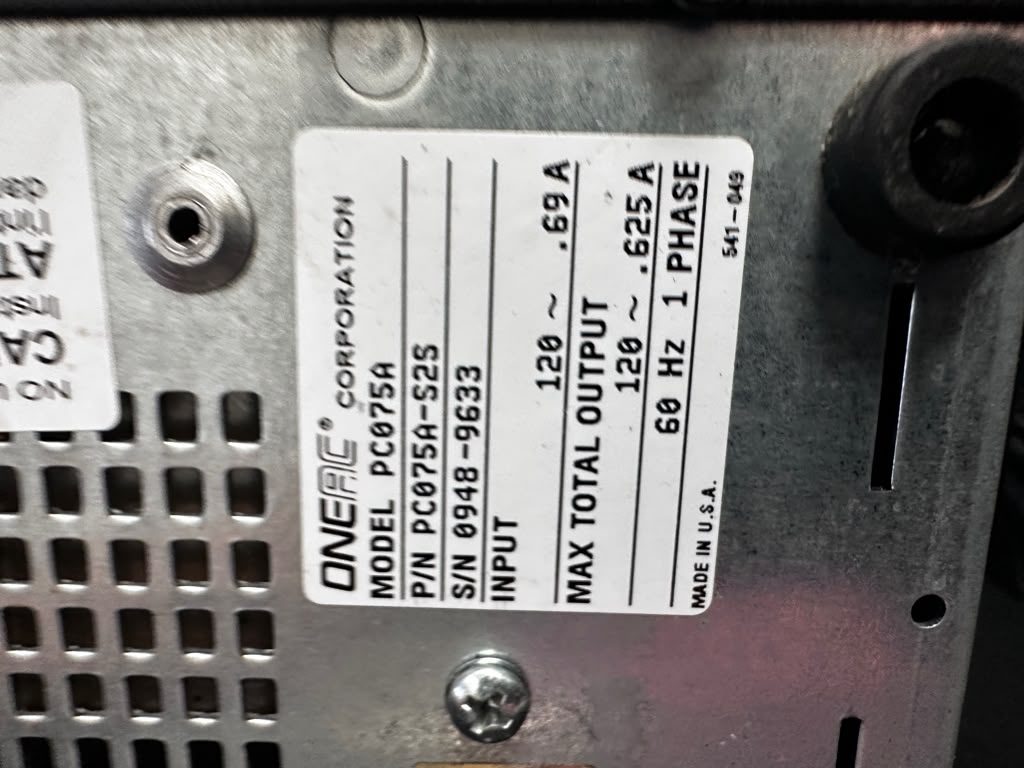 Elite Condition – ONEAC ConditionOne PC075A-S2S – 75VA Power Conditioner – 120V – Dual Outlet – Quantity 2 – Fully Inspected & Operational!