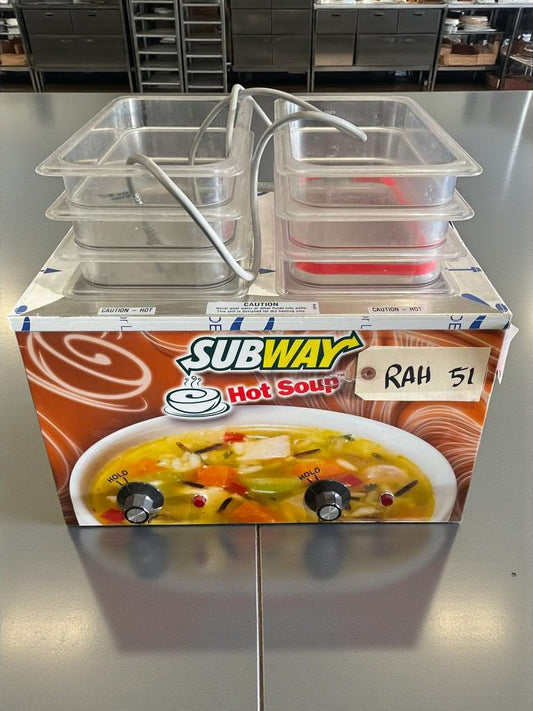 Immaculate Condition – Duke Commercial 2-Well Countertop Soup Warmer- 120V / Single Phase - Fully Tested & Working!