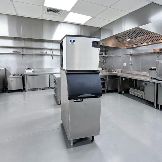 Pristine Condition – Manitowoc IY0524A-161 Indigo Series – 22" Commercial Air-Cooled Half-Dice Ice Maker – Approx. 485 lb/day – 115V – NSF & UL Listed – Fully Tested & Operational!