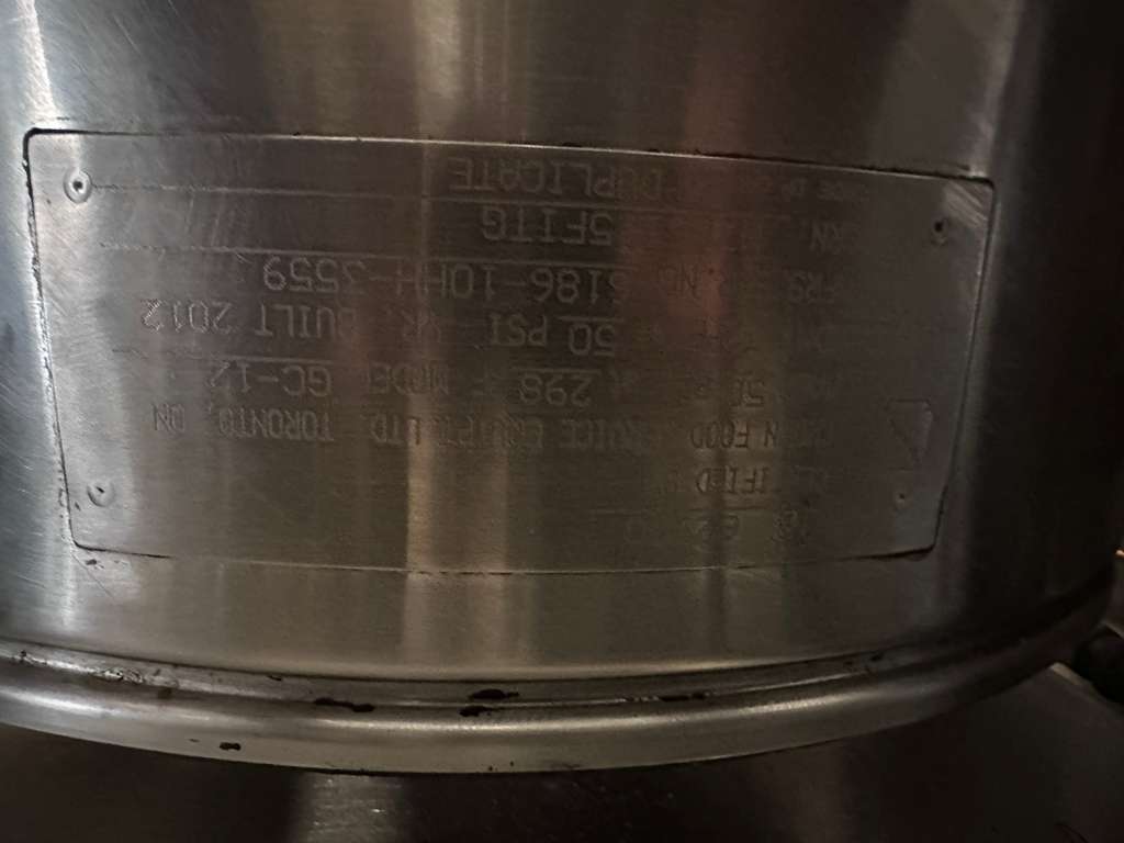 Like-New Condition – Cleveland Range 24GMK6200 – Commercial Gas Steam Kettle – Stainless Steel – NSF & CSA Certified – Fully Tested & Operational