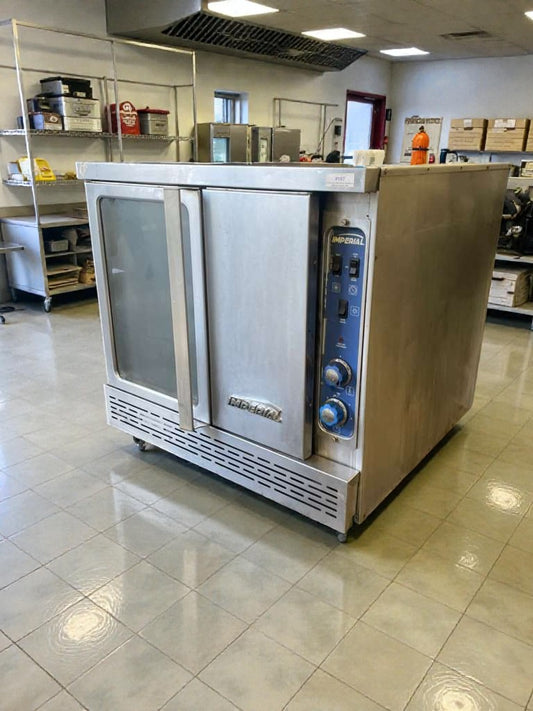 Superb Condition – Imperial Gas Convection Oven - Natural Gas - 120V - Fully Tested & Working! (PCVG-1)
