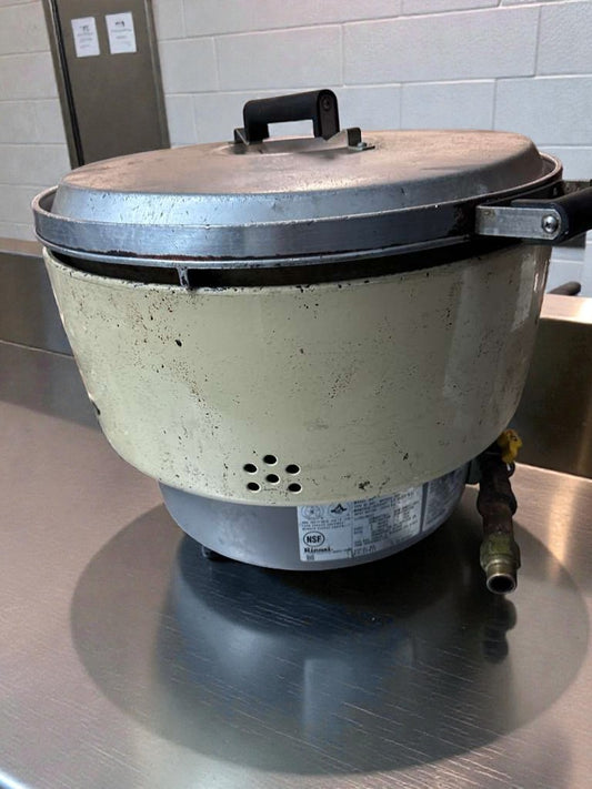 Top-Tier Condition – Rinnai RER-55AS-N – Commercial Gas Rice Cooker – Natural Gas – NSF Certified – Fully Tested & Operational!