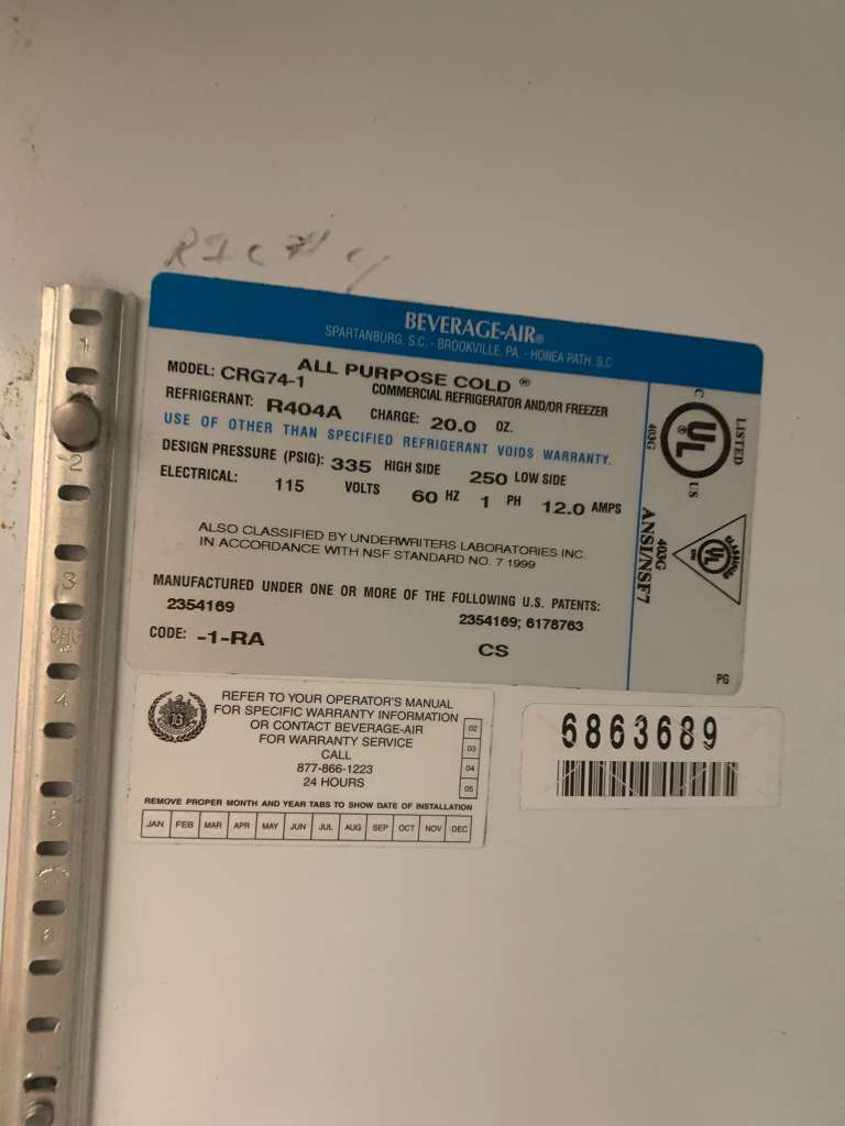 Superior Condition – Beverage-Air 3-Glass Door Commercial Merchandiser Refrigerator - 115V / Single Phase - Fully Tested & Working!