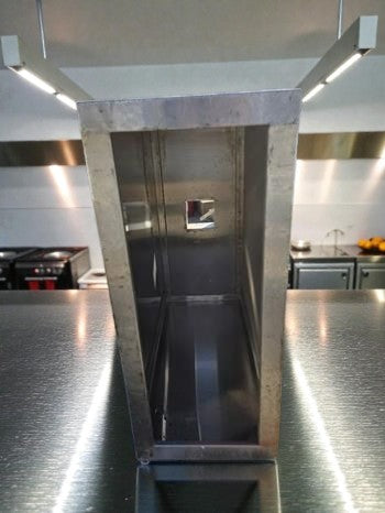 Prime Condition – Halton Commercial Stainless Steel Vent Hood – Industrial Kitchen Exhaust Hood – Fully Tested & Operational
