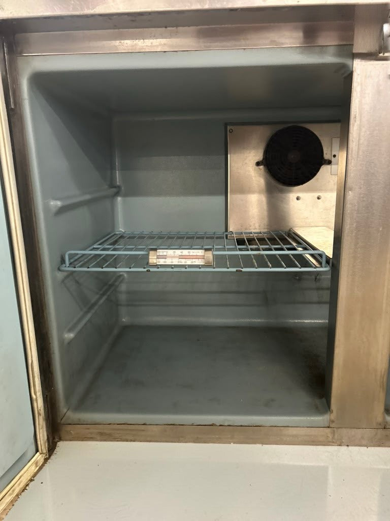 High-Grade Condition – Delfield 48" Two-Section Undercounter Refrigerator – Two Solid Doors – Self-Contained – 115V – Fully Tested & Operational!