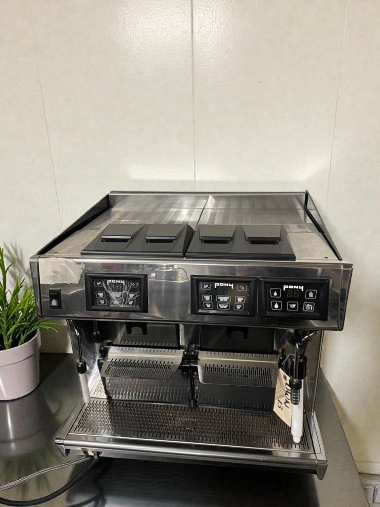 Refined Condition – Astoria CMA PONY 2-Group Commercial Espresso Machine – 208V – Fully Tested & Working!