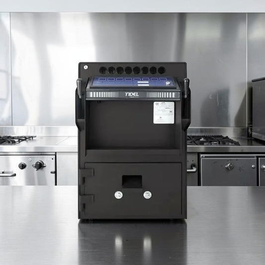 Prime Condition – Tidel / Fidel TACC IIA – 88-Tube Timed-Access Cash Controller & Dual-Drop Security Safe – 100–250V – Fully Tested & Operational!