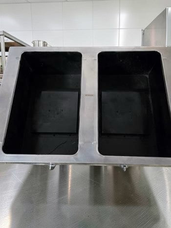 Elite Condition – Commercial Stainless Steel Dual Well Electric Hot Food Table – 2 Well Bain Marie – 115V – Fully Tested & Operational