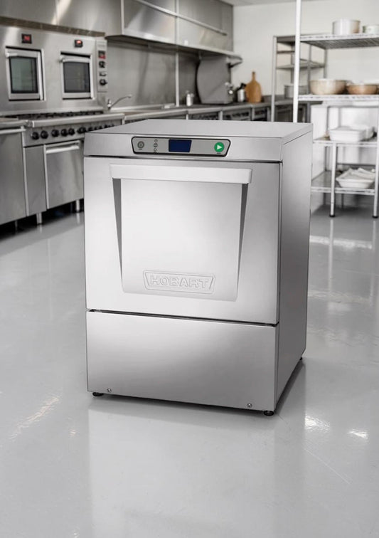 Outstanding Condition – Hobart LXEC-3 Undercounter Commercial Dishwasher – 34 Racks/Hour – Low Temp Sanitizing – 120V – Fully Tested & Operational!