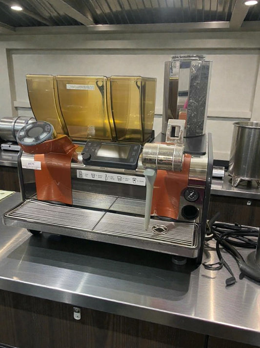 Premium Condition – Commercial Espresso Machine w/ Integrated Grinder – 220V – Fully Tested & Working!