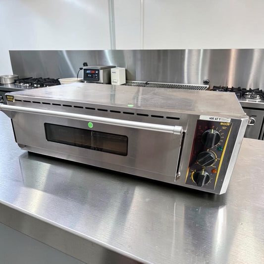 Elite Condition – Equipex SODIR PZ4302D – Countertop Electric Pizza Oven – Single Deck Fire Brick Stone Oven – 120V – 5700W – ETL Listed – Fully Tested & Operational!