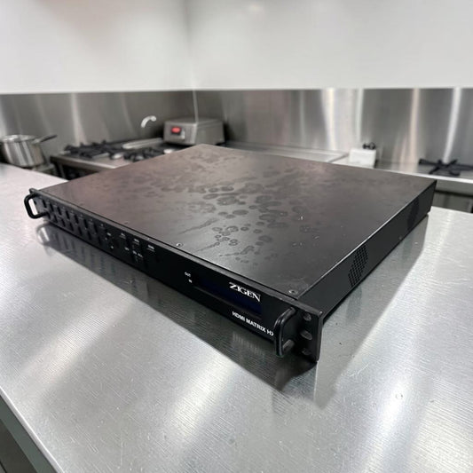 Dependable Condition – Zigen HX-88 – Professional 8x8 HDMI Matrix Switcher – 1080p – Rack-Mountable – Fully Tested & Operational!
