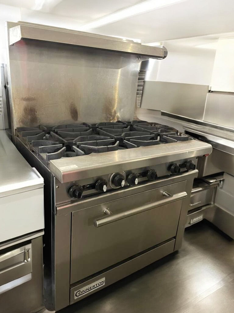 Excellent Condition – American Range Commercial 6-Burner Gas Range w/ Oven – Fully Tested & Working!