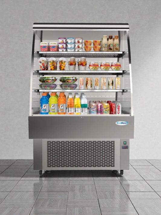 Brand New – Scratch & dent - Koolmore Open Air Refrigerated Display Merchandiser