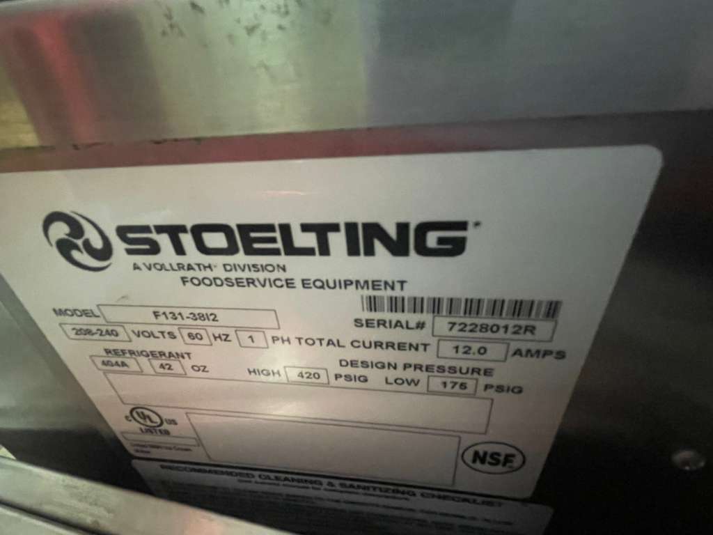 Premium Condition – Stoelting F131-3812 Soft Serve Ice Cream Machine – 208–240V / Single Phase – Fully Tested & Working!
