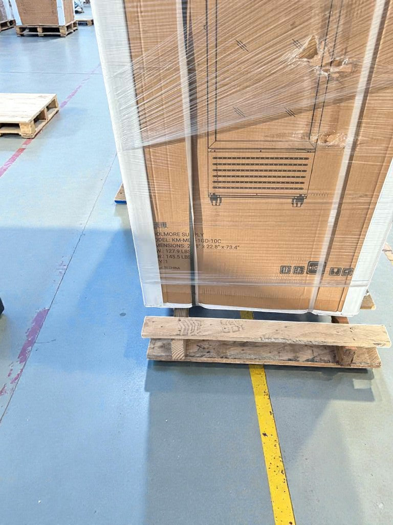 Brand New – KoolMore Commercial Glass Door Display Refrigerator (Scratch & Dent)