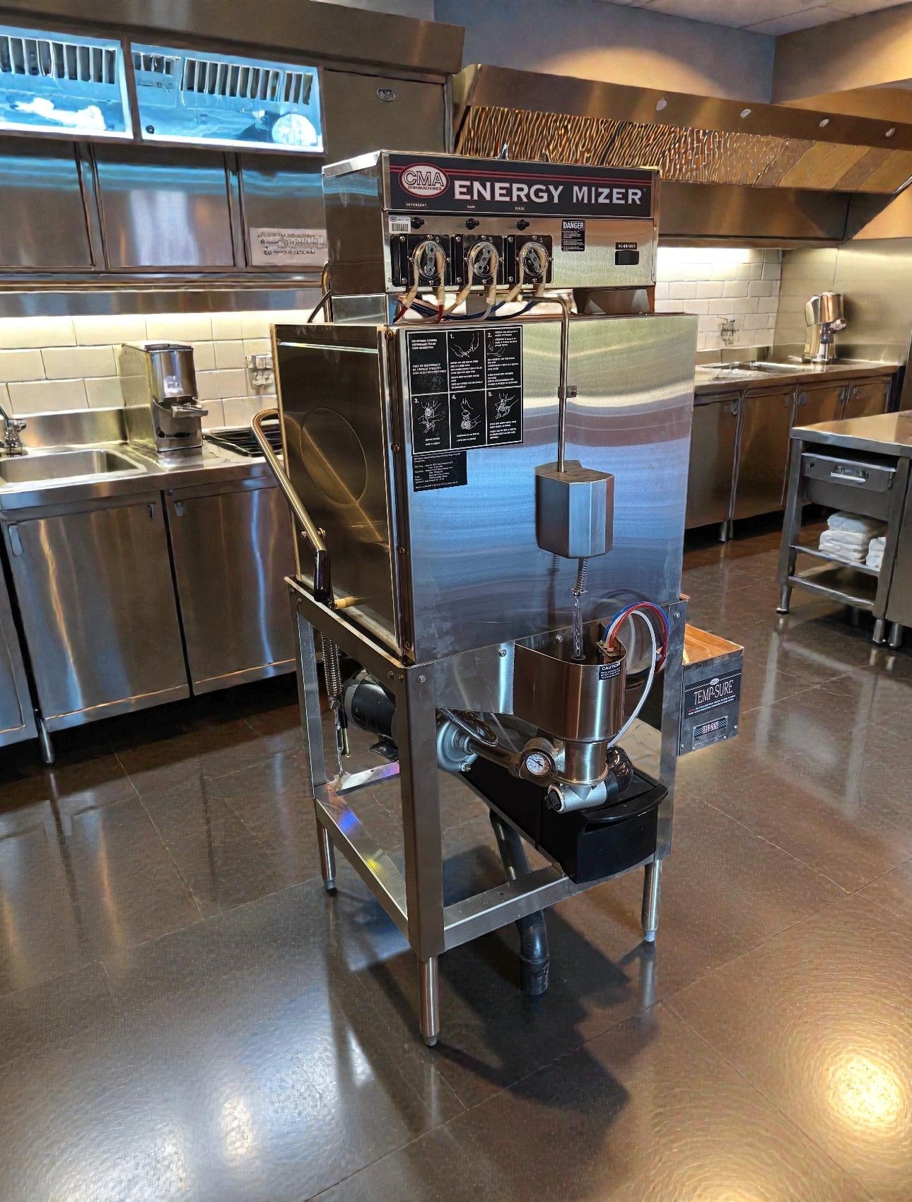 Premium Condition – CMA Dishmachines Energy Mizer – Commercial Door-Type Dishwasher – UL & NSF – Fully Tested & Operational!