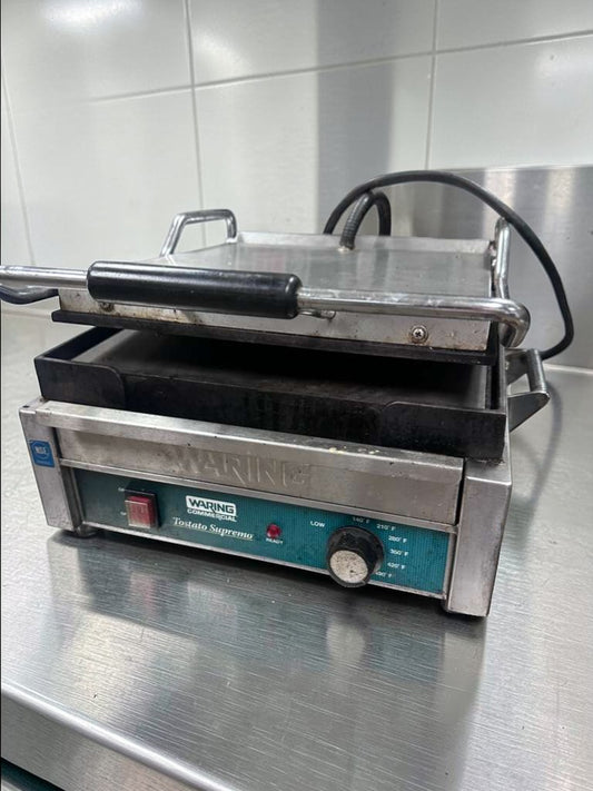 Premium Condition – Waring Commercial WFG275 – Tostato Supremo Panini Grill – 120V – UL Listed – Fully Tested & Operational!