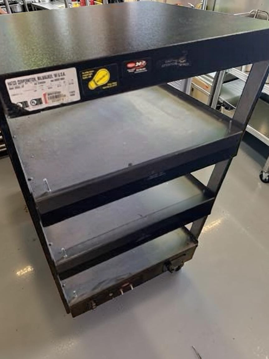 Dependable Condition – Hatco GRSDS-24T Glo-Ray® – 24" Triple-Shelf Open Heated Merchandiser – Infrared Heat – 120V – NSF Listed – Fully Tested & Operational!