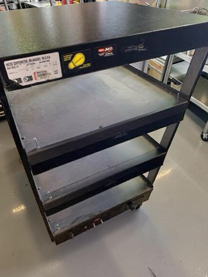 Dependable Condition – Hatco GRSDS-24T Glo-Ray® – 24" Triple-Shelf Open Heated Merchandiser – Infrared Heat – 120V – NSF Listed – Fully Tested & Operational!