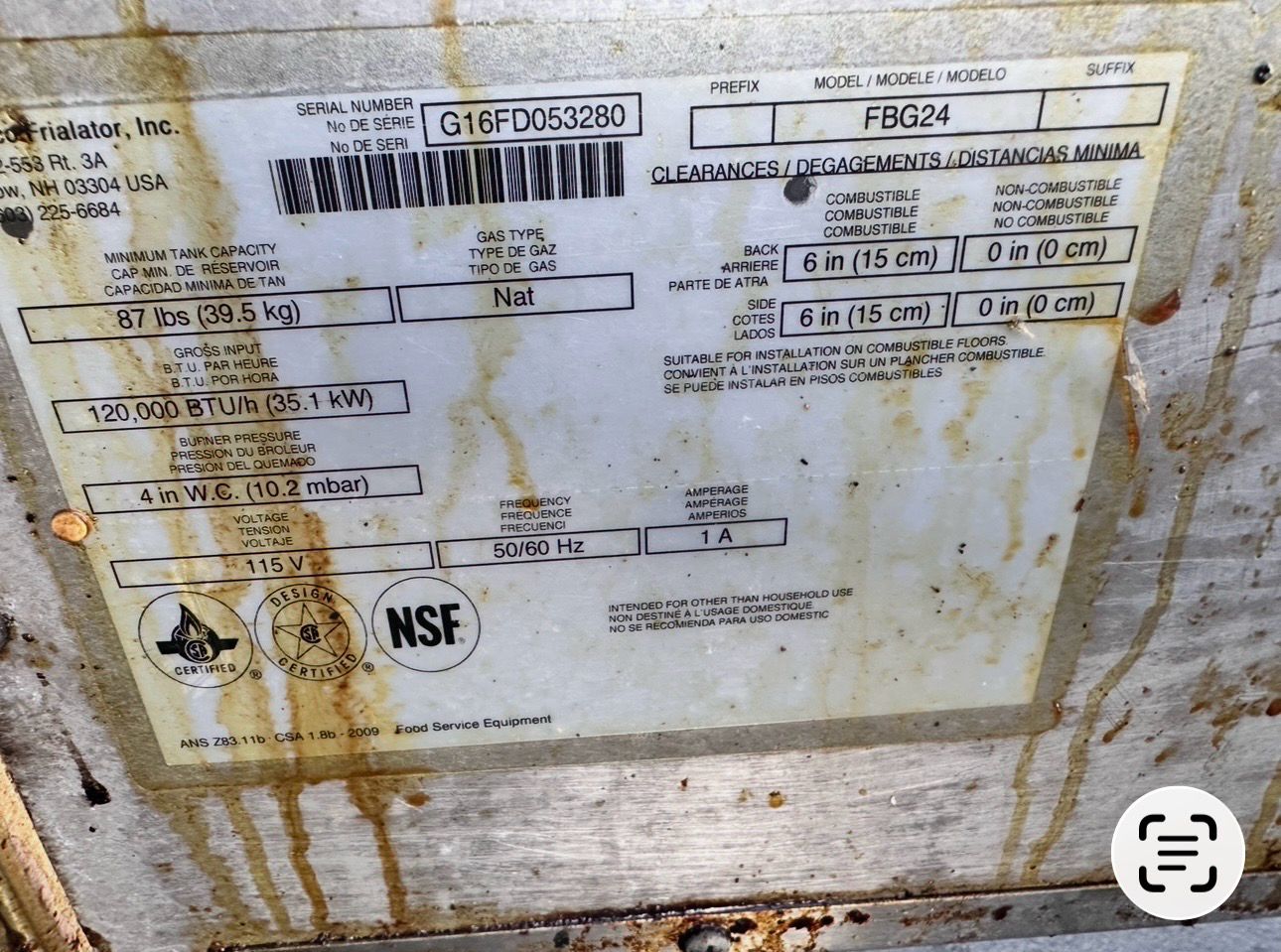 Superior Condition – Pitco Commercial Gas Fryer – Stainless Steel – Floor Model – Fully Tested & Operational!