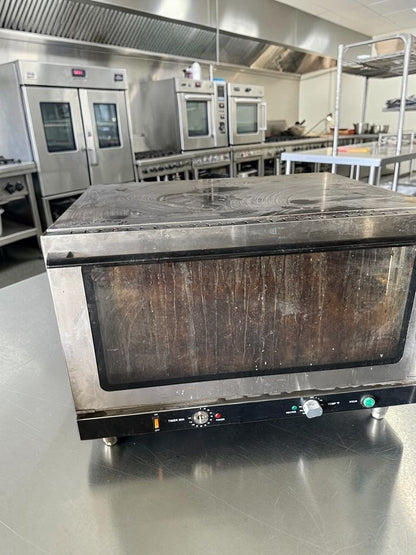 Professionally Maintained Condition – Cooler Depot FD-100 – Full-Size Commercial Countertop Electric Convection Oven – 4-Tier – Dual Fan – Steam/Humidity Function – 208-240V – 3,500-4,600W – Fully Tested & Operational!