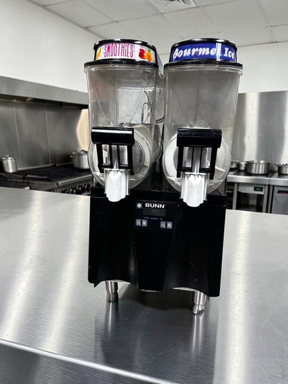 Prime Condition – BUNN Ultra-2 Black – Commercial Double 3-Gallon Slushy & Frozen Drink Machine – 120V – Fully Tested & Operational!