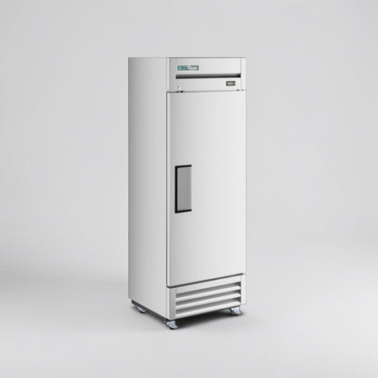 Dependable Condition – True T-19 – 27″ One-Section Solid Door Reach-In Refrigerator – 19 Cu. Ft., 115V, R134a – Fully Tested & Operational!