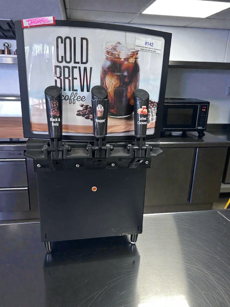Excellent Condition – GoodWest GW2 / GW3 – Commercial Cold Brew Coffee Dispenser – 115V – Fully Tested & Operational!