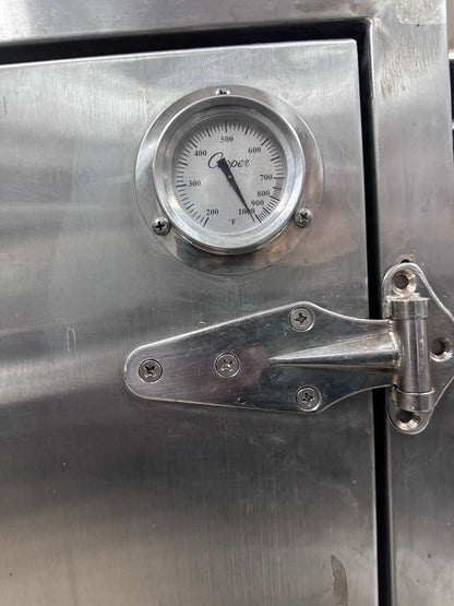 Premium Condition – Commercial Stainless Steel Smoker / Heated Holding Cabinet – Gas – NSF Certified – Fully Tested & Operational!