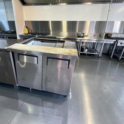 Elite Condition – True TSSU-36-12M-B-HC commercial mega top sandwich / salad prep table – 36-inch footprint – 115V – Fully Tested & Operational!