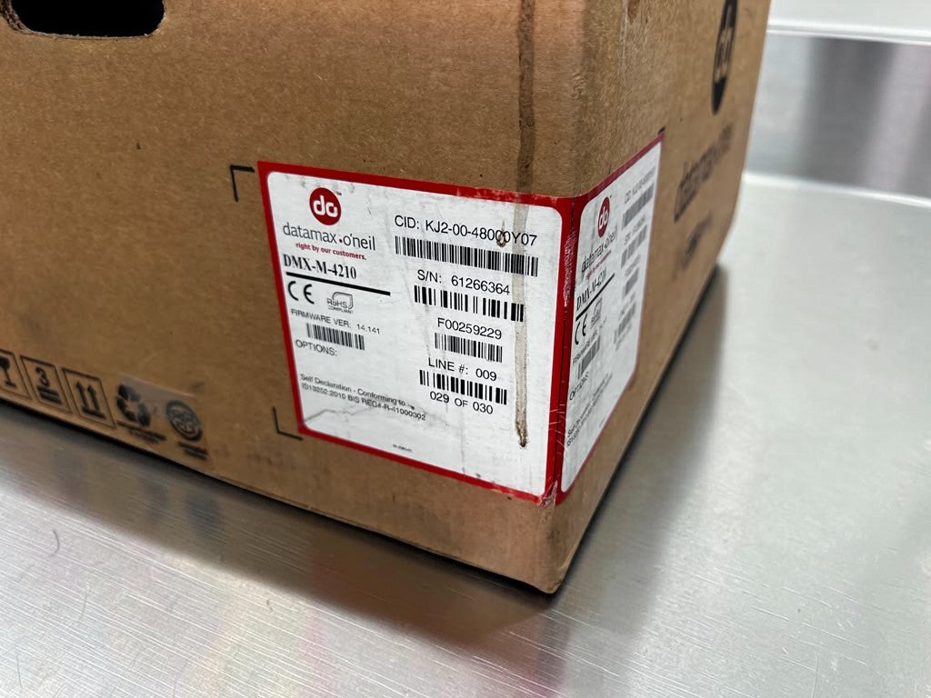 Brand-New Condition – Datamax-O’Neil DMX-M-4210 M-Class Mark II – Industrial Thermal Barcode Label Printer – 203 DPI – 10 IPS – New in Original Box!